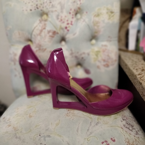 Nine West Magenta 🔥 Heels - Picture 2 of 5